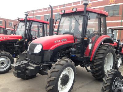 China YTO X704 4 Wheel 70HP Agriculture Farm Tractor With Cabin for sale