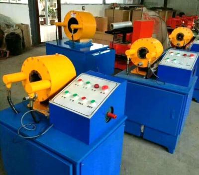 China máquina de friso da mangueira hidráulica de 380V 80T para a agricultura à venda
