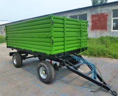China Tractor Mounted 60hp Hydraulic 5t Self Dumping Trailer Farm Tractor Attachments for sale