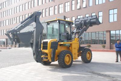 China WZ30-25 10 Ton 2500r/Min Tractor Loader Backhoe With Four Wheels Drive for sale