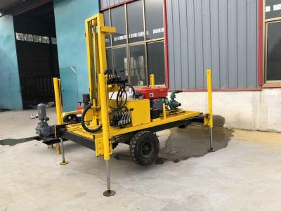 China Dia300mm Borehole Drilling Machine , ISO Hydraulic Well Drilling Rig for sale