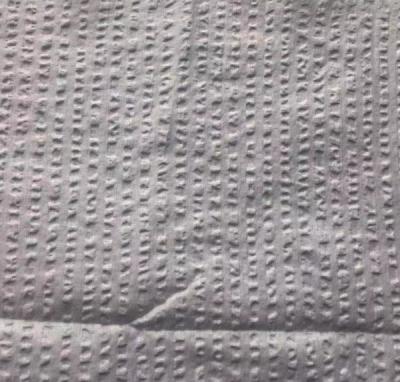 Китай Ткань Seersucker хлопка 115gsm серого цвета реактивная покрашенная продается