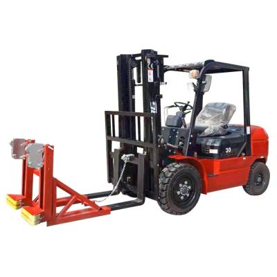 China ISO Double Drum 280kg 450kg Forklift Attachment For Mitsubishi for sale