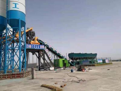 China XDEM HZS60 Mobile Concrete Batching Plant 60cubic Meter Per Hour for sale