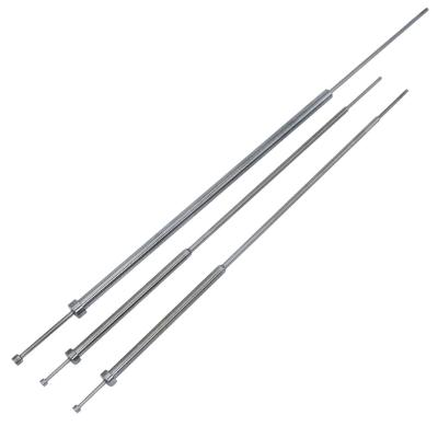 China Nitriding Flat Ejector Pins And Sleeves 1.2344 DIN1530CH/C Standard for sale