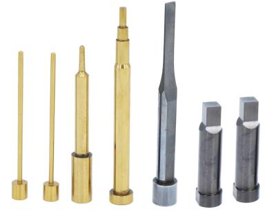 中国 ASTM Plastic Mold Ejector Pin 1.2344 Mirror Polished Precision Mould Parts TiN Coating 販売のため