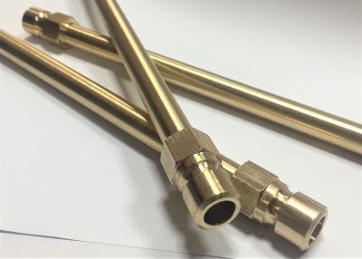 China Brass Precision Mold Parts Extension Nipple Pipe Fittings for sale