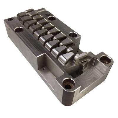 China S136 CNC Lathe Machine Parts Precious Metal EDM Drilling Mold Core Cavity for sale