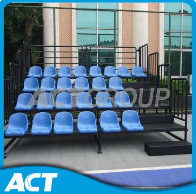 China El blanqueador portátil modular del baloncesto del asiento de la gradería cubierta asienta blanqueadores interiores del gimnasio en venta