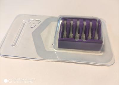 China Clips vasculares púrpuras no reutilizables dejados adentro después de la cirugía Trocar Laparoscopic en venta