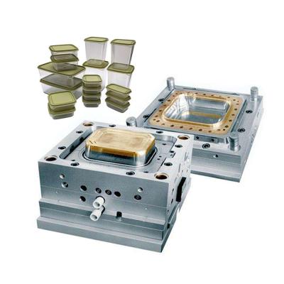 China Injection Molding Service Meal Box Plastic Injection Mould for sale