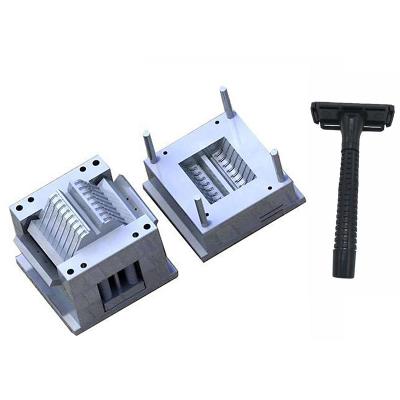 China Razor Plastic Handle Injection Tooling Mould And Injection Molding Manufacture for sale