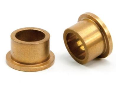 China Sintered Bronze Oil Impregnated Self Lubricating Sleeve Bearings Good Corrosion Resistance for sale
