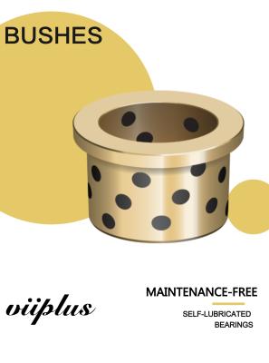 China C90800 Tin Bronze Graphite Plugged Bushings CuSn12 for Injection Mold Machinery for sale