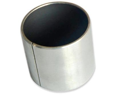 China Steel-Backed PTFE Lined Sleeve MS+PTFE,DU BEARING for sale