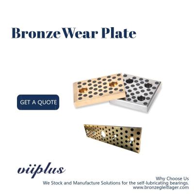 China CNC Bronze Steel & Self Lubricating Wear Plates Inch Oilimpregnated Graphite Plugs for sale