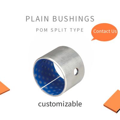 China PTFE Filled Acetal Pom Steel & Bronze Split Bearings Composite Sliding Bearing - Meat Slicer Bushing for sale