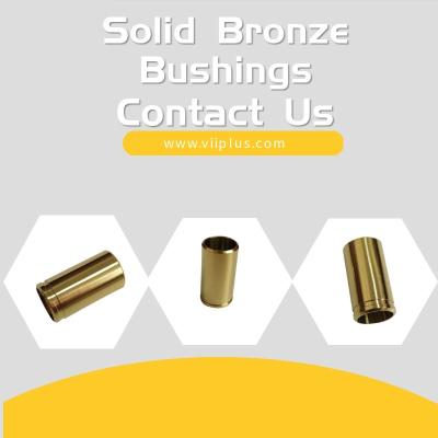 China DN 200 Cast Bronze Bushings , Bronze Sleeve Bearings Low - Maintenance for sale