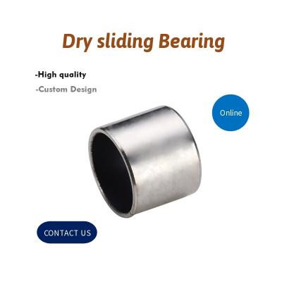 China Standard Flange Size  PTFE Dry Sliding Bearing Bushes In Air Compressor for sale