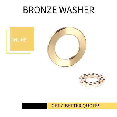 China Bronze Brass Thrust Washers CuSn12 for sale