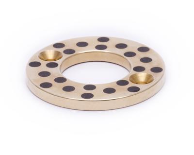 China Graphite Self Lubricated Bronze Thrust Washers CuZn25A16Fe3Mn3 for sale