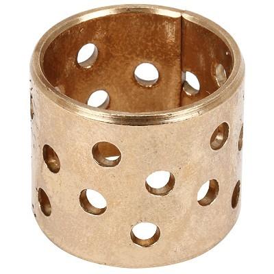 China Split Type Metric CuSn8 Bronze Flange Bushing With Holes for sale
