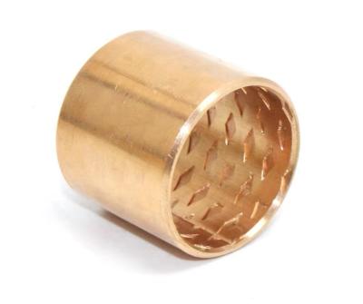 China Wrapped Perforated Bronze Bushing | CuSn8 Material for sale