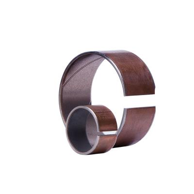 China Industrial Machinery Usage Bronze Plain Bearings with PTFE Material OEM for sale