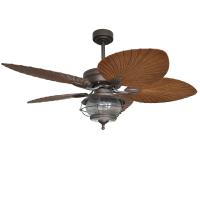 Quality 52 Inches Waterproof Ceiling Fan With Light 5 ABS Blades Weather Proof Ceiling Fan for sale