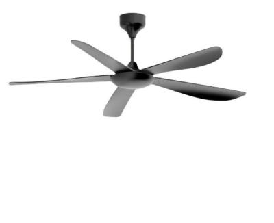 China Iron Blades Modern LED Ceiling Fan 55 Inch Ceiling Fan With Light for sale