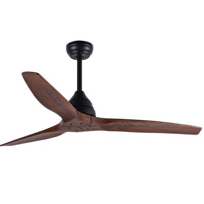 China Restaurant American Ceiling Fans Wood Ceiling Fans Without Lights for sale