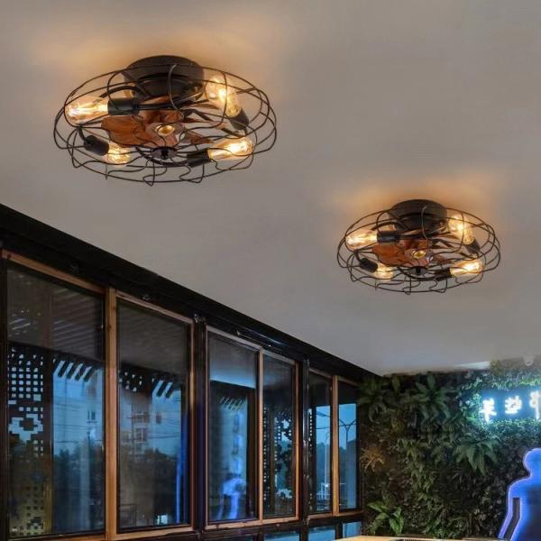 Quality 20 Bathroom Ceiling Fan With Light 20 Ceiling Fan Blades 7 ABS for sale