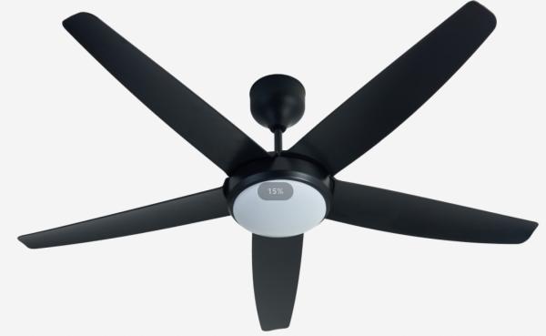 Quality 56 Inch Modern LED Ceiling Fan DC Motor remote control with light for living for sale