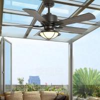 Quality Plywood Blades Waterproof Ceiling Fan With Light Weatherproof Fans for sale
