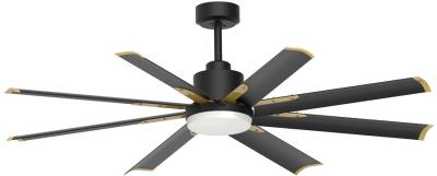 China 60Inch Large Warehouse Ceiling Fans DC Motor With Remote Control for sale