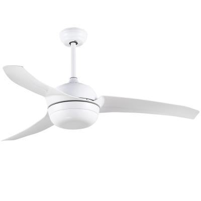 China ABS 42In Kitchen Ceiling Fans With Light White Three Blade Ceiling Fan for sale