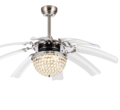 China Modern 48 Inch 8 PC Blades High Quality AC Motor LED Ceiling Fan for sale