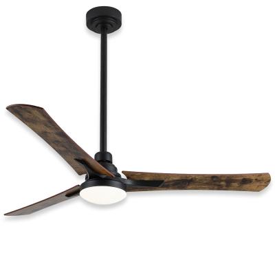 China 3 Blades Ceiling Fan With Light 52 Inch Americana Ceiling Fan for sale