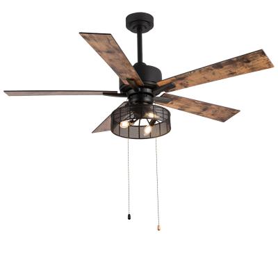 China Plywood 52 American Ceiling Fans 5 Blades AC Ceiling Fan for sale