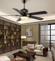 Quality Plywood Ceiling Fan 52 Inch With Light Contemporary Ceiling Fans With Led Lights for sale