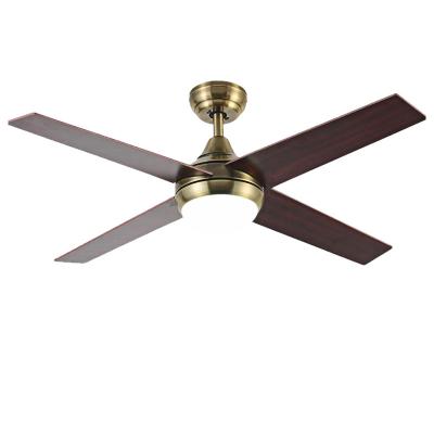 China 4 Blades Modern LED Ceiling Fan 48 In Ceiling Fan With Light for sale