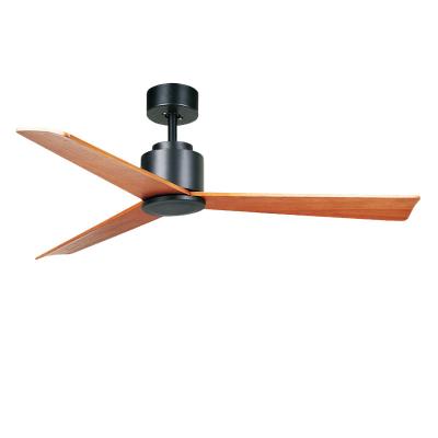 中国 52 カサ・デルタ翼 天井扇風機 本物の木製の刃物 低騒音 販売のため