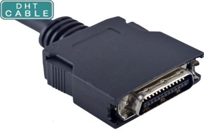 China High Flex Custom SCSI Cable Assembly , 26 Pin Male Latch Type For Workstation / RAID for sale