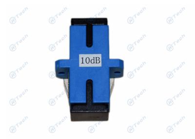 China Adapter Type SC Fiber Optic Attenuator Stable Performance Attenuation Value 10dB for sale