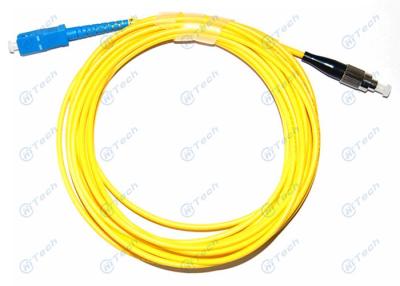 China O SC - ligação em ponte/fibra da fibra ótica de FC - remendo ótico conduz a palavra simples do único modo à venda