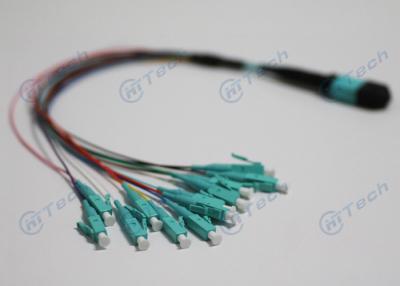 China High Stability MPO MTP Patch Cord Female Type 10Gb CCTC Ceramic Ferrule Inner for sale
