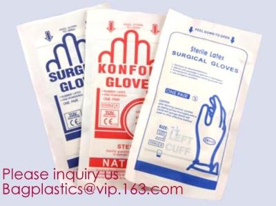 China Latex Gloves Powder Free / Disposable Food Prep Cooking Gloves / Kitchen Food Service Cleaning Gloves, bagease, bagplast for sale