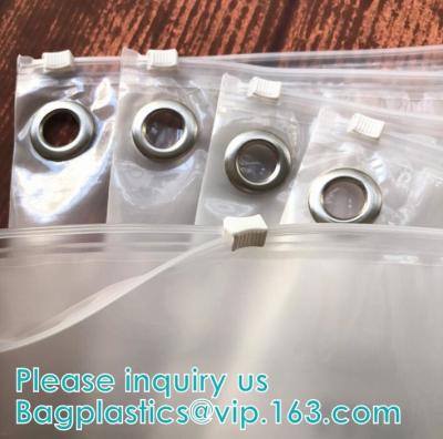 China Custom Transparent PVC Slider Zip Lock Bags Frosted EVA Zipper Packaging Bag For Garment,Self Zip Lock Apparel Packaging for sale