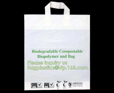 China corn starch based biodegradable shopping bags, Bio-organic fertilizer, eco bags, bio bags, biopolymer, potato starch pac for sale