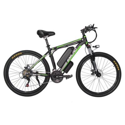 China Fat Tire 27.5 Inch Electric Mountain Bike Smlro C6 With Smart LCD Display for sale